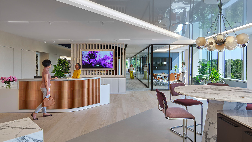 Bialek office and showroom reception