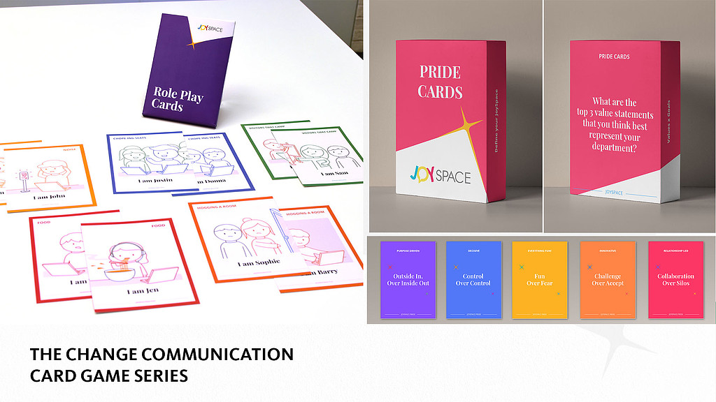 DBS Singapore change communication card game series