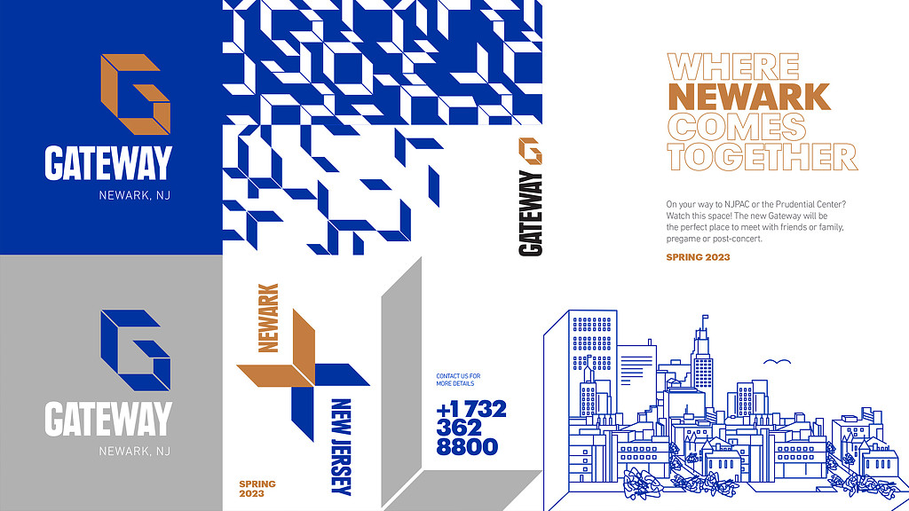 Gateway Newark branding