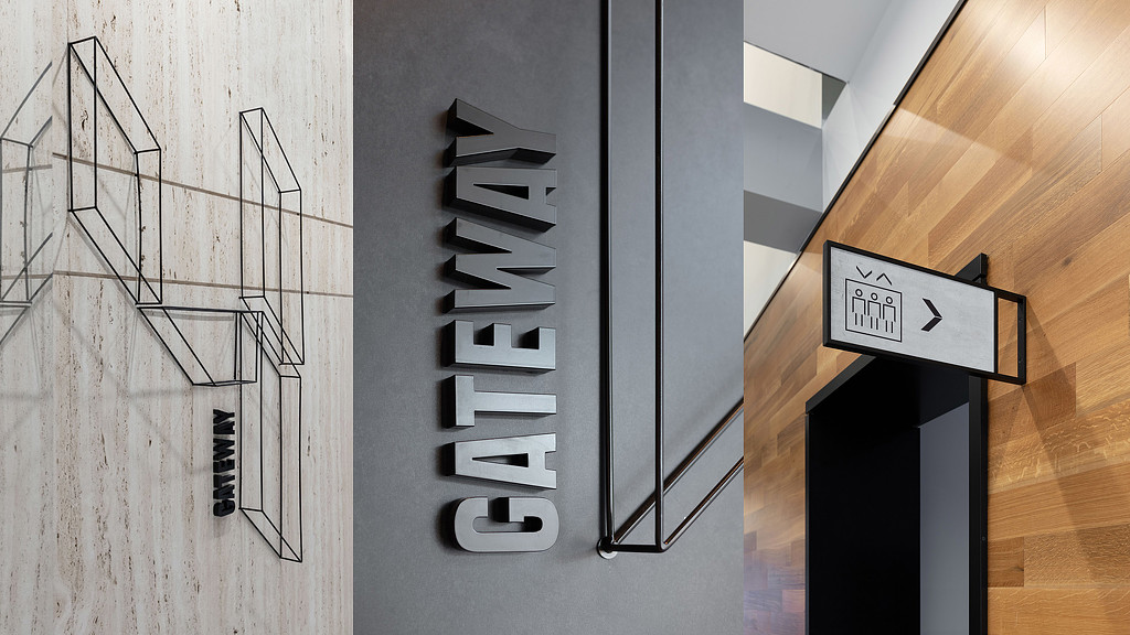 Gateway signage