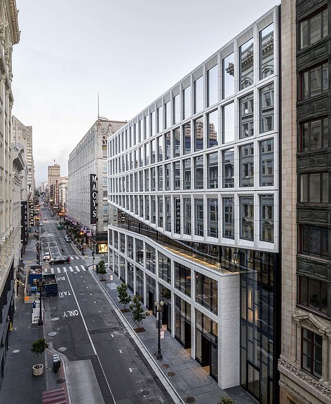 100 Stockton street corridor