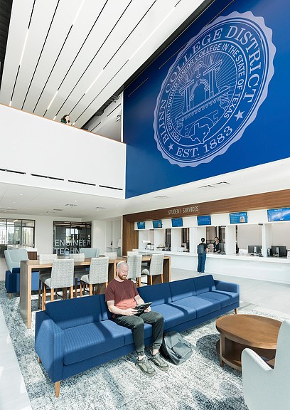 Blinn College RELLIS Campus Administration Building student services