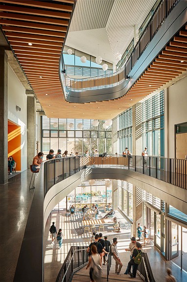 UCR Student Success Center atrium