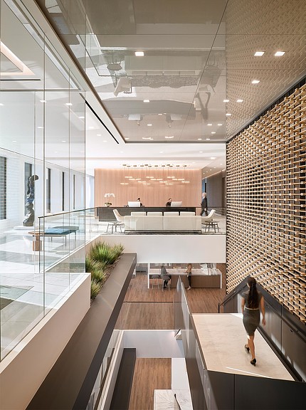 DTLA law firm internal staircase