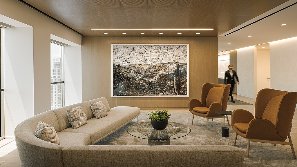 Century City law firm lounge seating