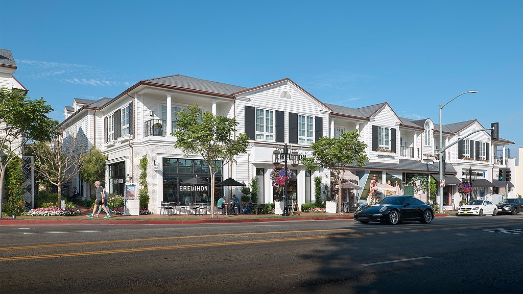 Palisades Village streetview