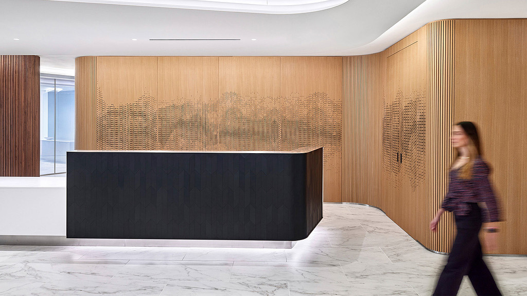 Baker Botts San Francisco workplace reception