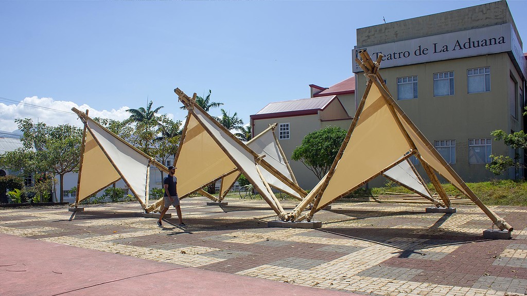 Sustainable shade structures in Costa Rica