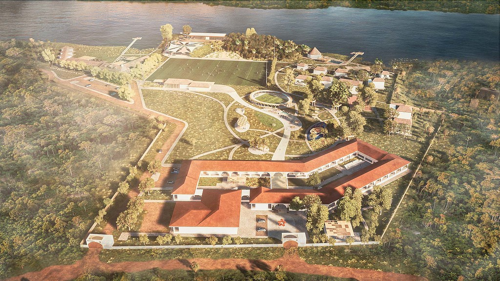 Right to Dream Ghana campus aerial view