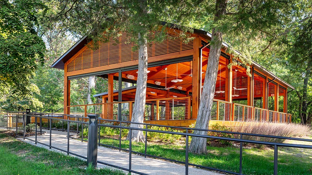 Wolf Trap tent structure