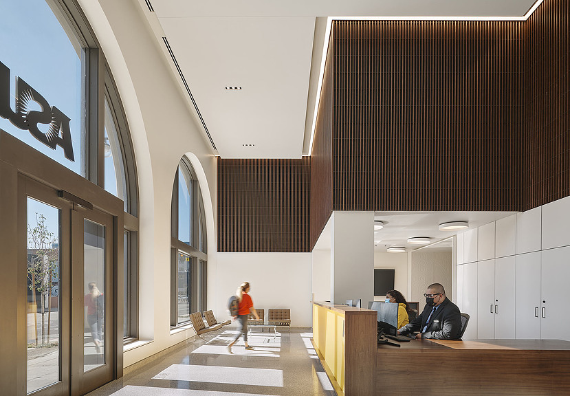 Herald Examiner Building reception