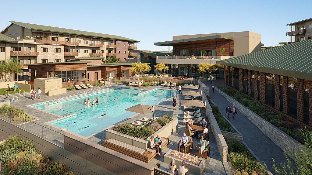 La Posada at Pusch Ridge community rendering