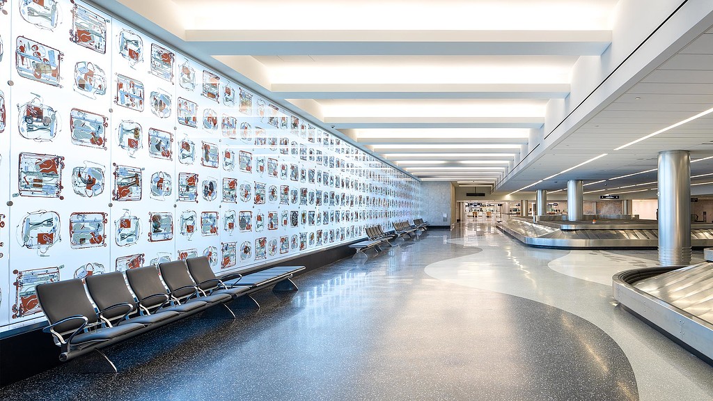 San Diego International Airport, Federal Inspection Services Facility baggage claim
