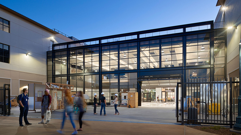 California Baptist University, College of Engineering outdoor space