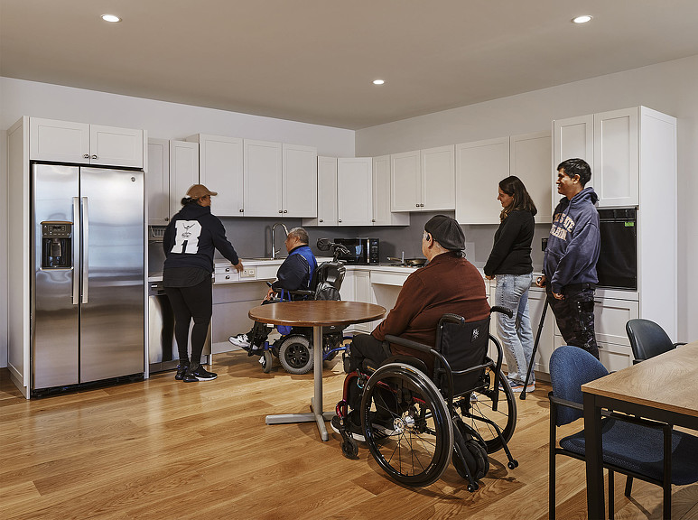 Rancho Los Amigos kitchen