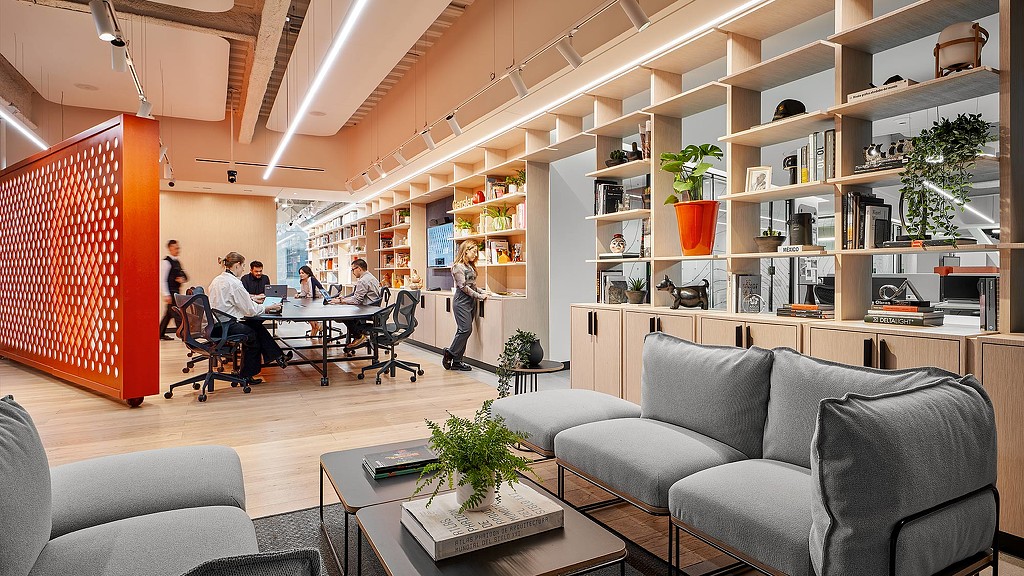 Gensler Mexico City open collaboration space