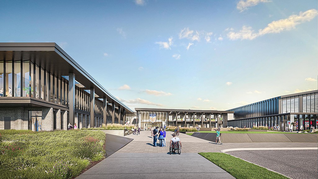 Arthur M. Blank U.S. Soccer National Training Center rendering