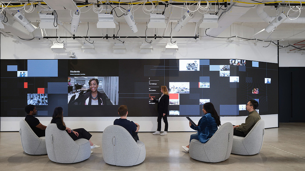 Verizon Innovation Center, San Francisco collaboration space