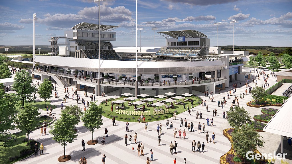 Cincinnati Open exterior rendering
