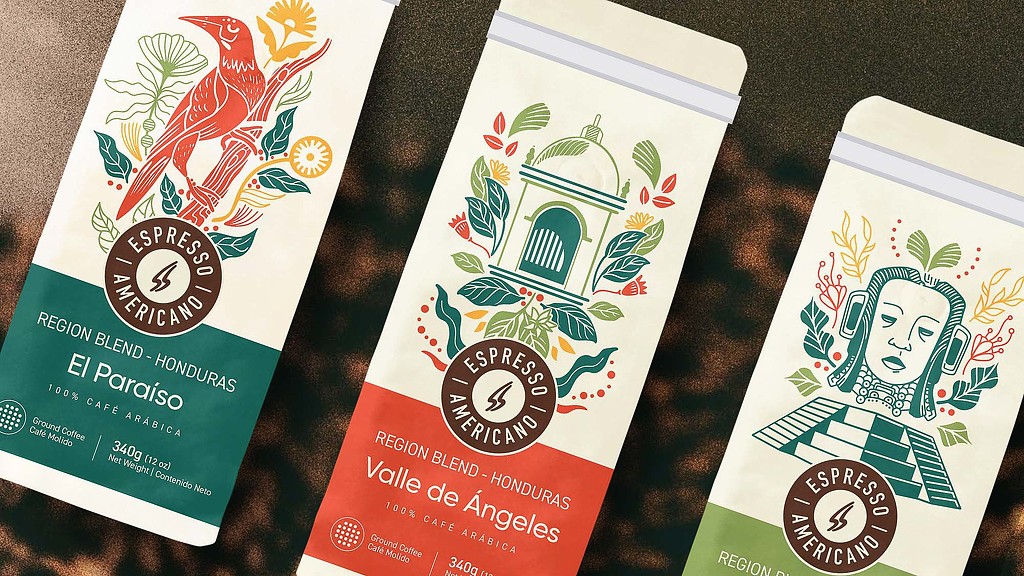 Espresso Americano coffee bags