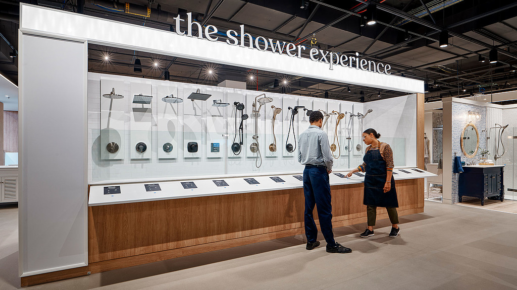 Wayfair shower experience