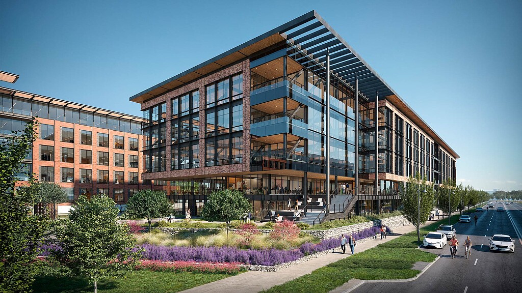 3450 Olympus Cypress Waters Office Building rendering