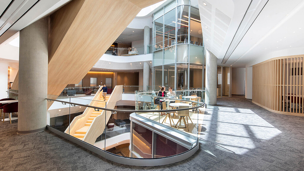 BAC Credomatic Headquarters Honduras interior