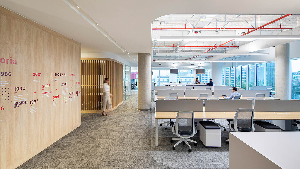 BAC Credomatic Headquarters Honduras work stations