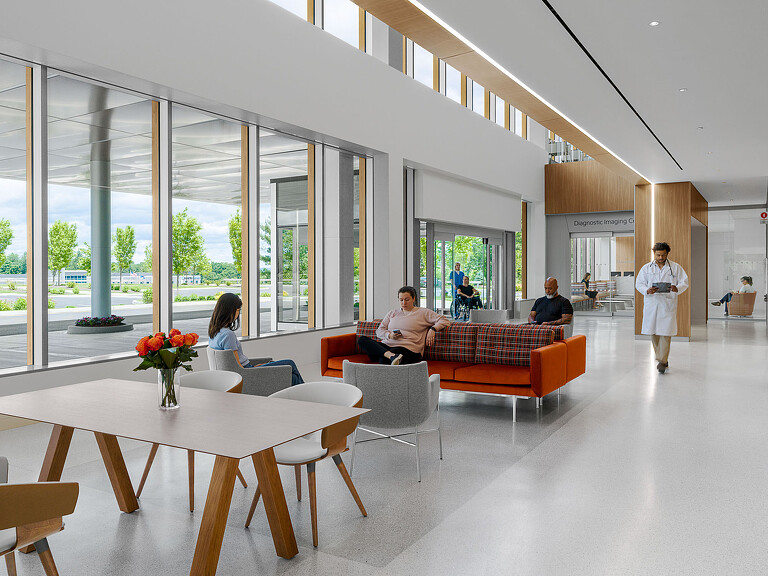 Montefiore Einstein Comprehensive Orthopedic & Spine Center waiting room