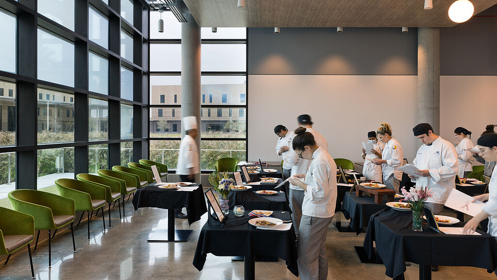 Del Mar College Oso Creek Campus culinary arts classroom