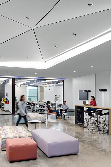 Del Mar College Oso Creek Campus communal space