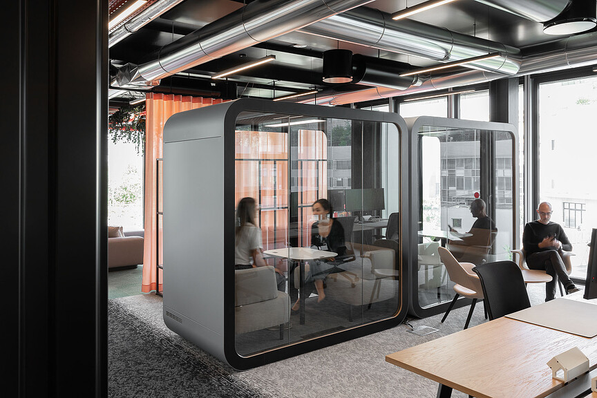 Henkel office phone booths