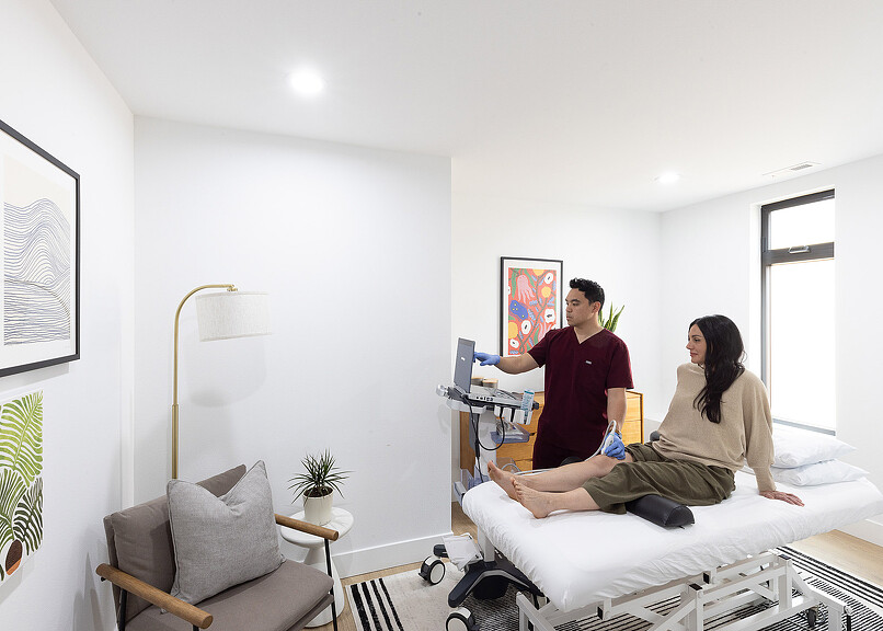 Open Wellness treatment room