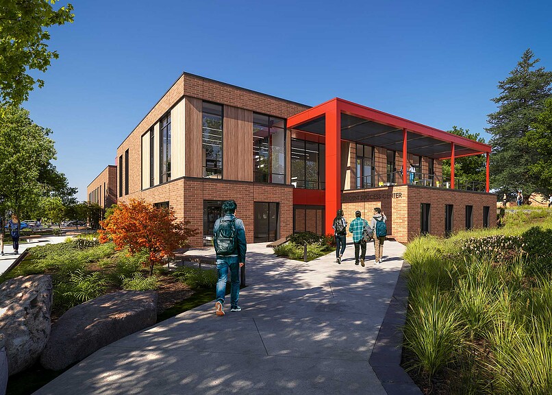 Western Oregon University Student Success Center building exterior