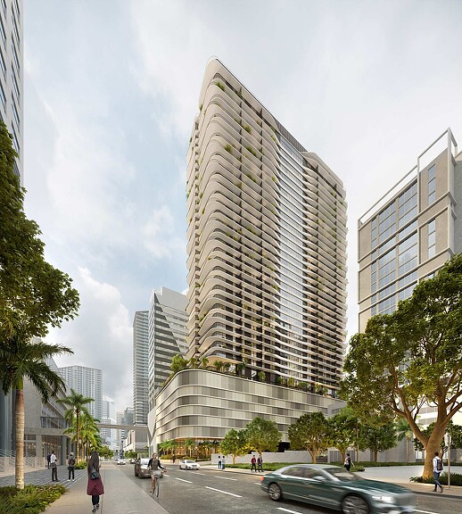 Exterior rendering of 128 Southwest Seventh Street