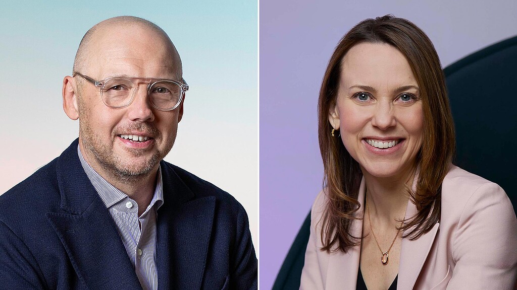 Todd Heiser and Meghan Webster