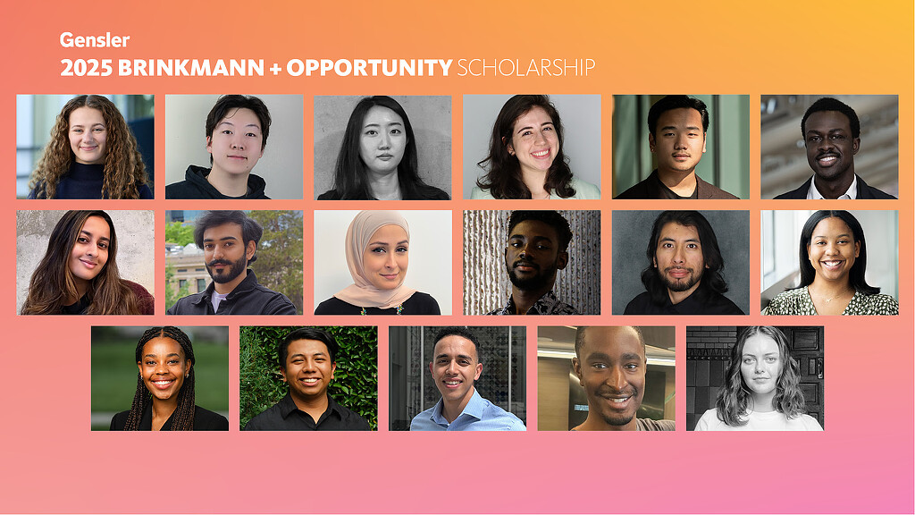 A collage of people.