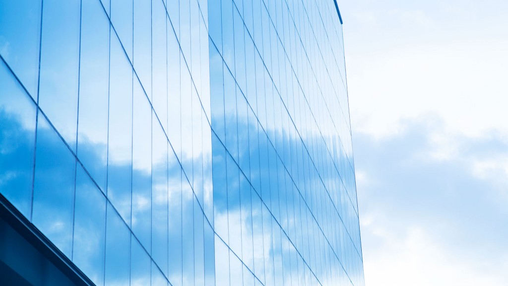 A building with many windows.