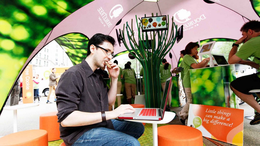 A person sitting at a table.