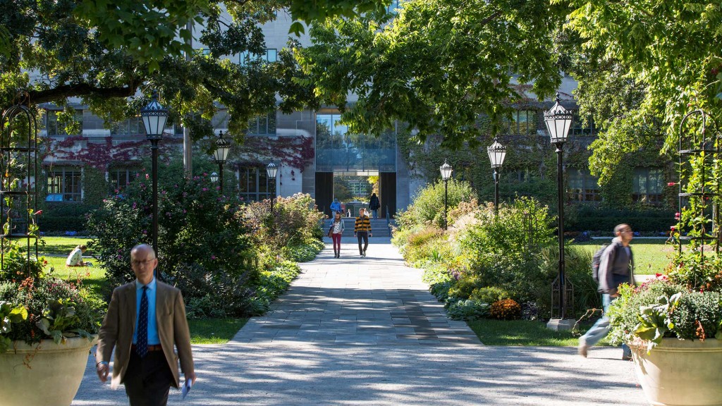 A person walking on a sidewalk.