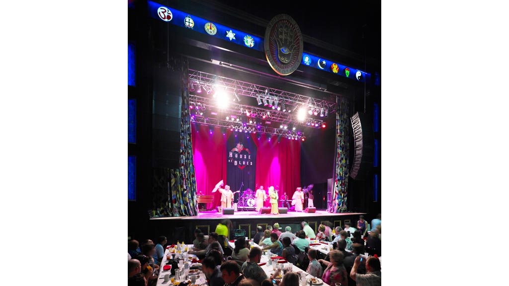 A group of people on a stage.