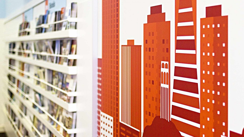 A few tall buildings.