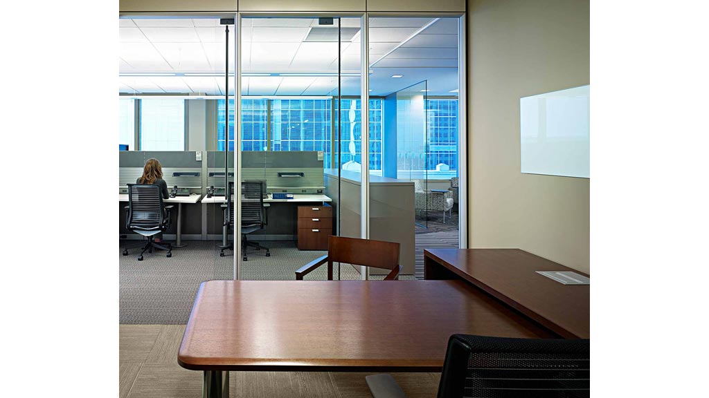 A person sitting at a table.