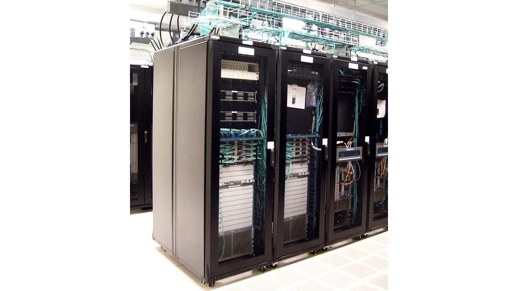 A large computer tower.