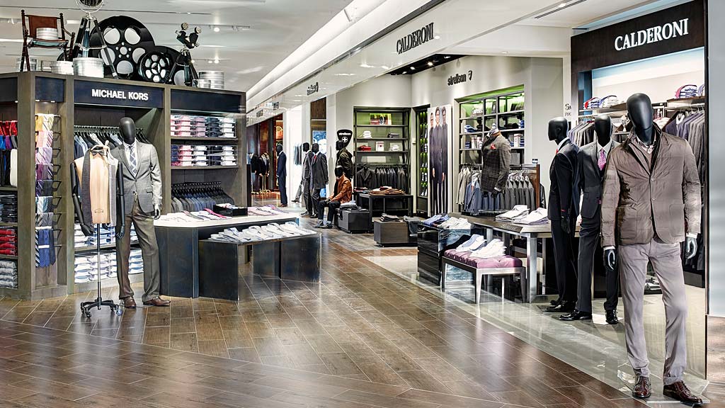 A store with a variety of clothing.