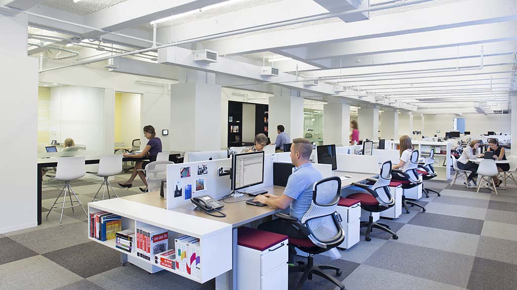 People sitting at a table.