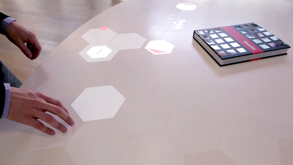 A person playing a game.