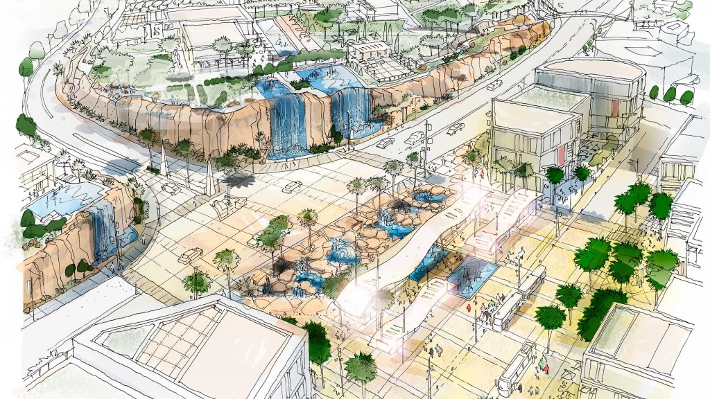 Engineering drawing, map.