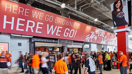 Cleveland Browns enter into concession agreement with Aramark at  FirstEnergy Stadium, Experience