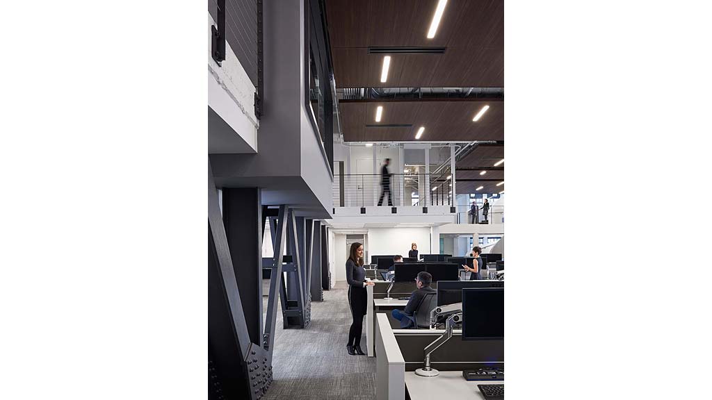 People in a room with computers.